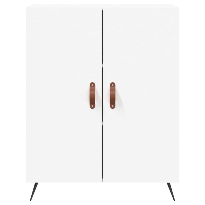 Dulap înalt, alb, 69,5x34x180 cm, lemn compozit WALTI