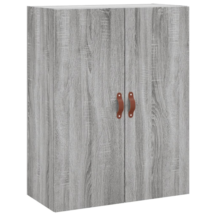 Dulap înalt, gri sonoma, 69,5x34x180 cm, lemn compozit - WALTI WALTI