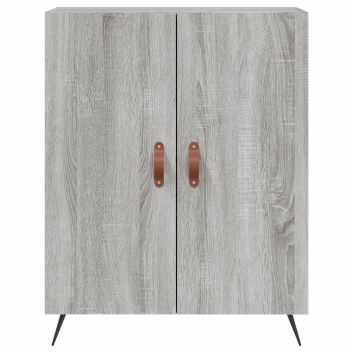 Dulap înalt, gri sonoma, 69,5x34x180 cm, lemn compozit - WALTI WALTI