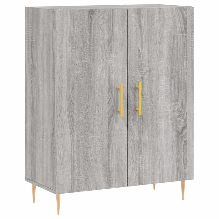 Dulap înalt, gri sonoma, 69,5x34x180 cm, lemn compozit - WALTI WALTI