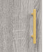 Dulap înalt, gri sonoma, 69,5x34x180 cm, lemn compozit - WALTI WALTI