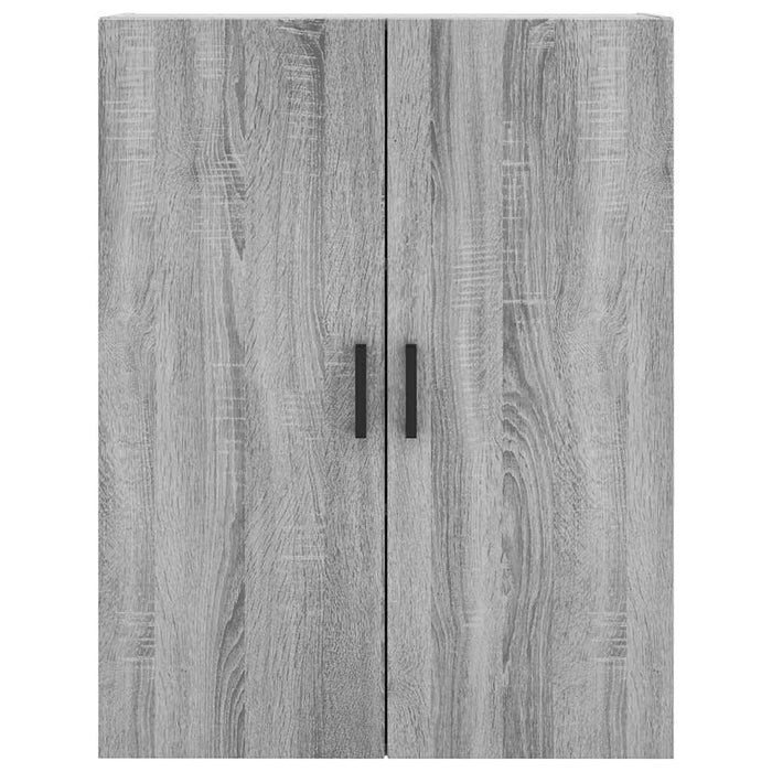 Dulap înalt, gri sonoma, 69,5x34x180 cm, lemn compozit WALTI