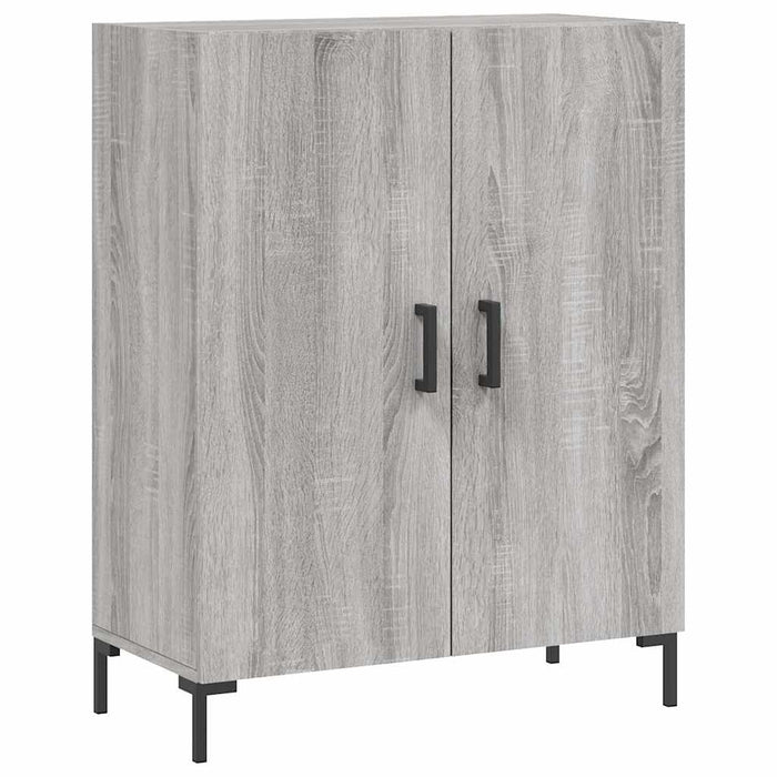 Dulap înalt, gri sonoma, 69,5x34x180 cm, lemn compozit WALTI