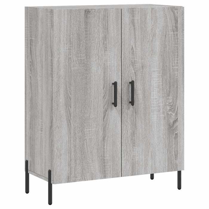 Dulap înalt, gri sonoma, 69,5x34x180 cm, lemn compozit WALTI