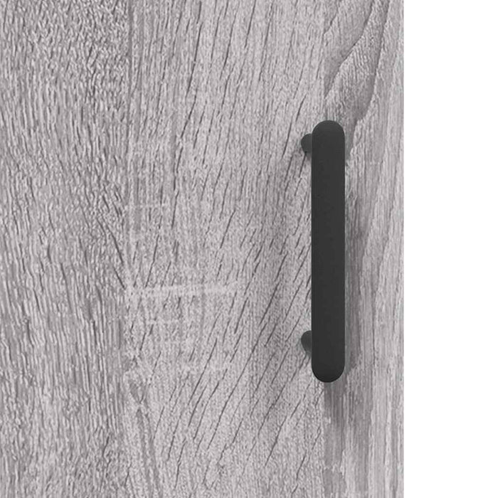 Dulap înalt, gri sonoma, 69,5x34x180 cm, lemn compozit WALTI