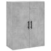 Dulap înalt, gri beton, 69,5x34x180, lemn compozit - WALTI WALTI