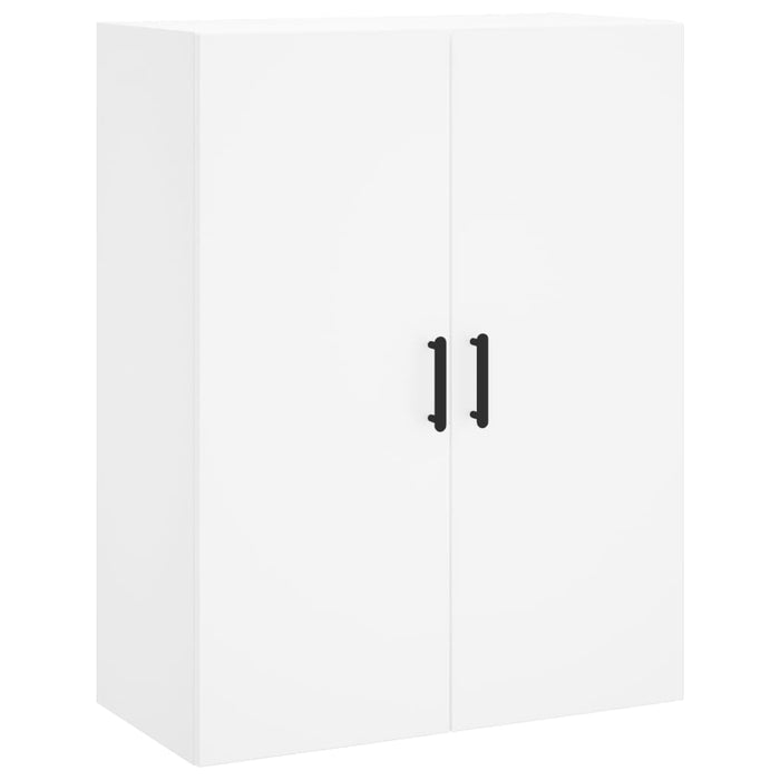 Dulap înalt, alb, 69,5x34x180 cm, lemn compozit WALTI