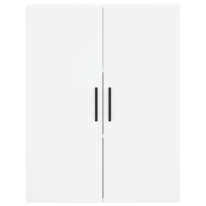 Dulap înalt, alb, 69,5x34x180 cm, lemn compozit WALTI