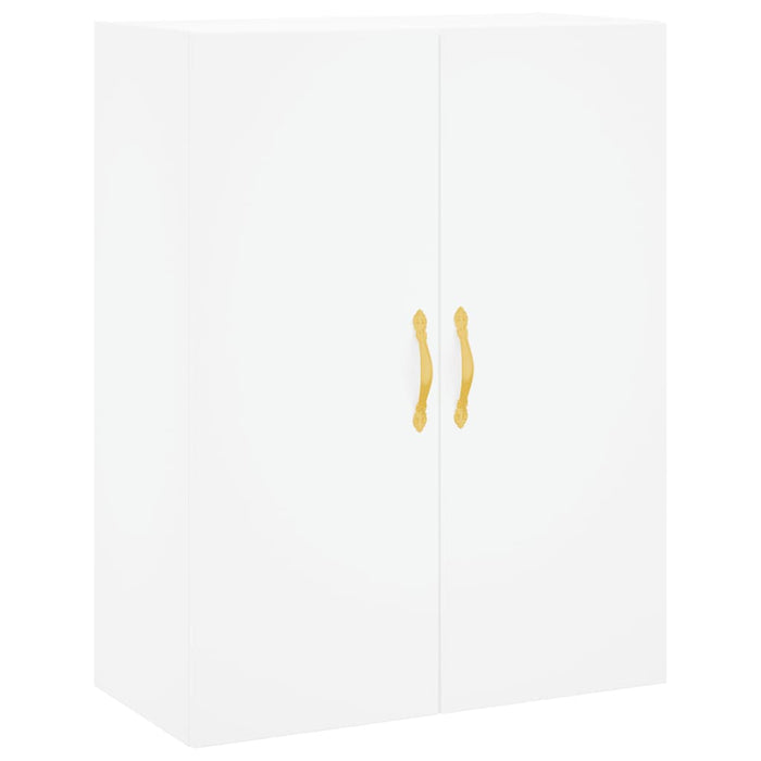 Dulap înalt, alb, 69,5x34x180 cm, lemn compozit - WALTI WALTI