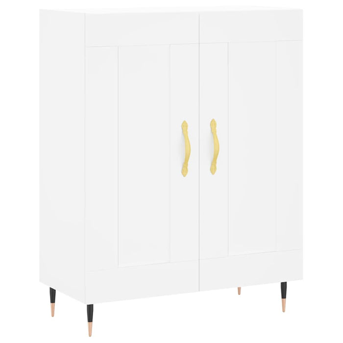 Dulap înalt, alb, 69,5x34x180 cm, lemn compozit - WALTI WALTI