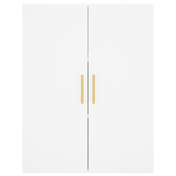 Dulap înalt, alb, 69,5x34x180 cm, lemn compozit WALTI
