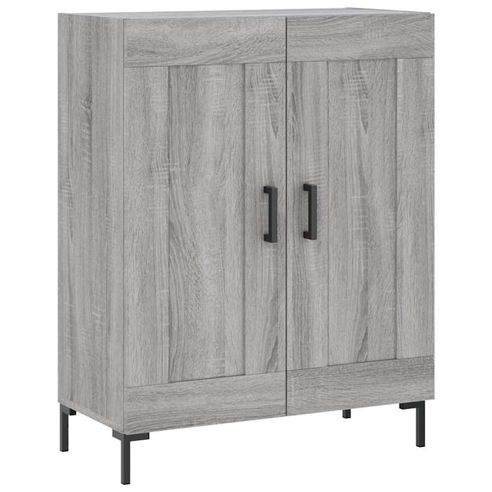 Dulap înalt, gri sonoma, 69,5x34x180 cm, lemn compozit WALTI