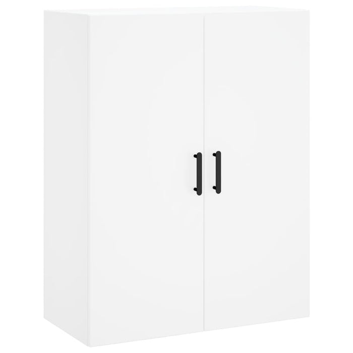 Dulap înalt, alb, 69,5x34x180 cm, lemn compozit WALTI
