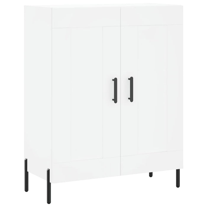 Dulap înalt, alb, 69,5x34x180 cm, lemn compozit WALTI