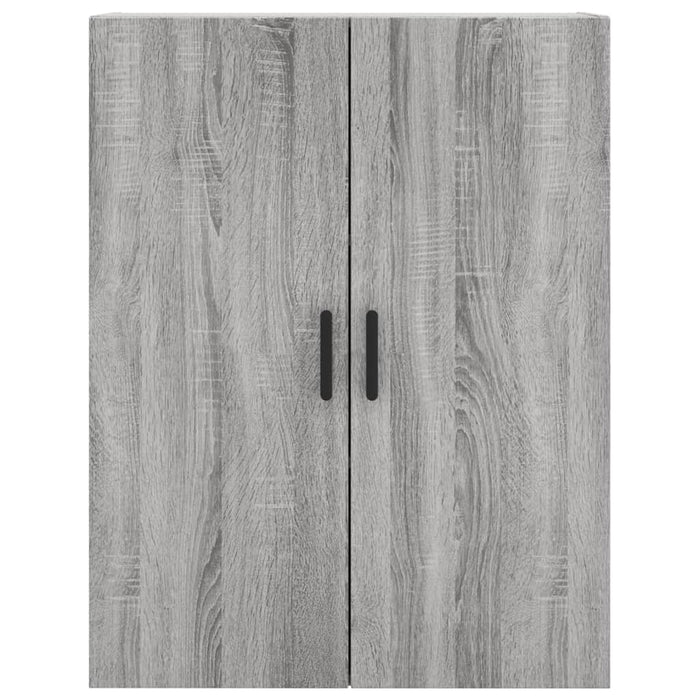 Dulap înalt, gri sonoma, 69,5x34x180 cm, lemn compozit WALTI