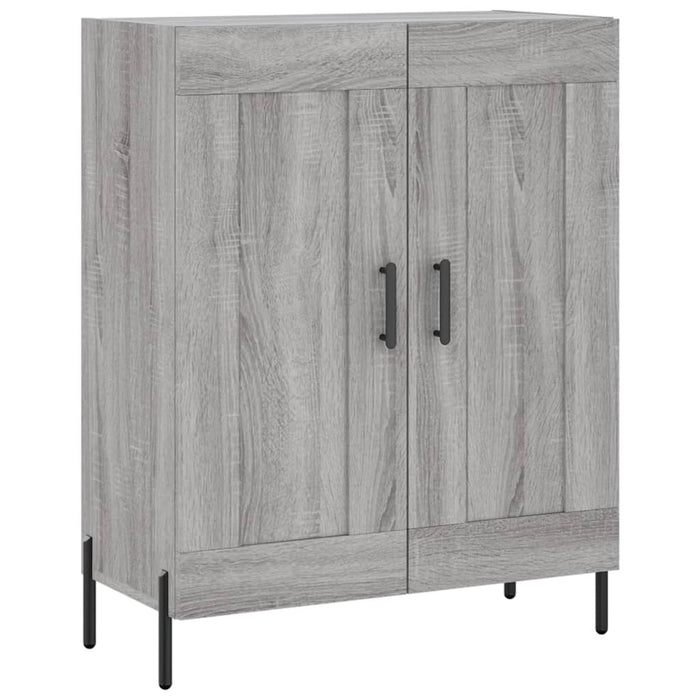 Dulap înalt, gri sonoma, 69,5x34x180 cm, lemn compozit WALTI