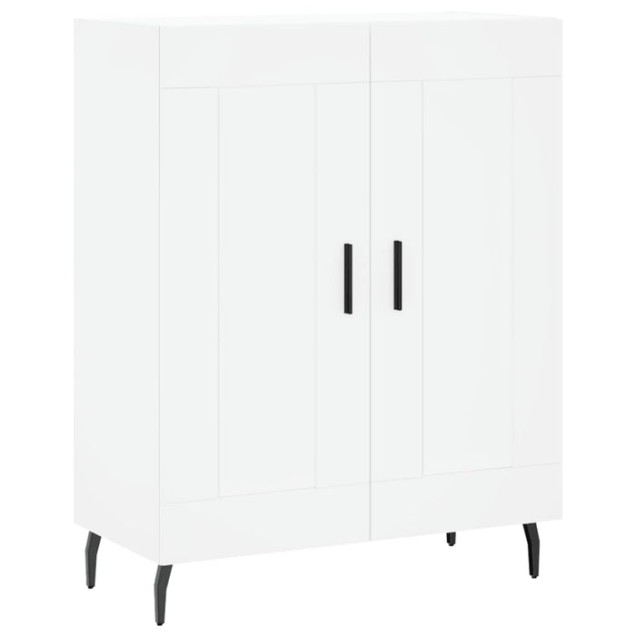 Dulap înalt, alb, 69,5x34x180 cm, lemn compozit WALTI