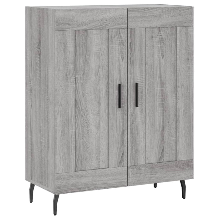 Dulap înalt, gri sonoma, 69,5x34x180 cm, lemn compozit - WALTI WALTI