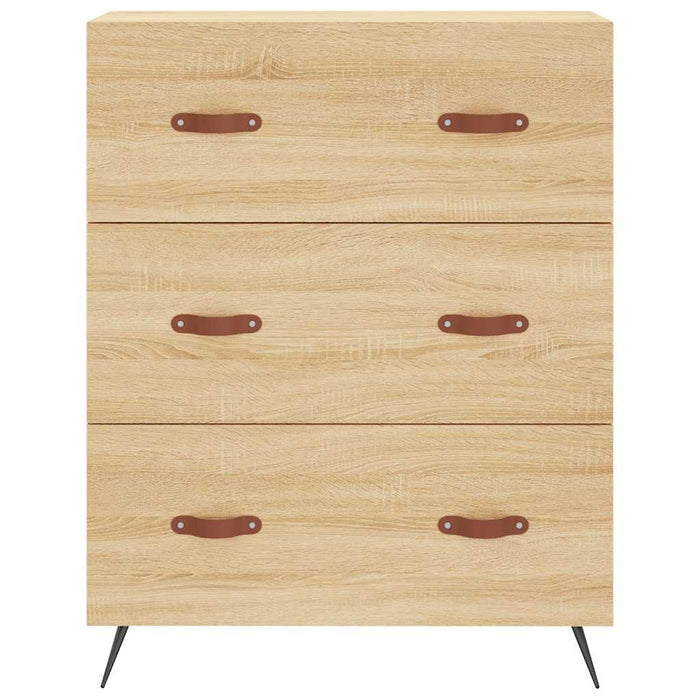 Dulap înalt, stejar sonoma, 69,5x34x180 cm, lemn compozit - WALTI WALTI
