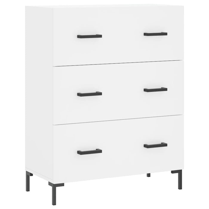 Dulap înalt, alb, 69,5x34x180 cm, lemn compozit - WALTI WALTI
