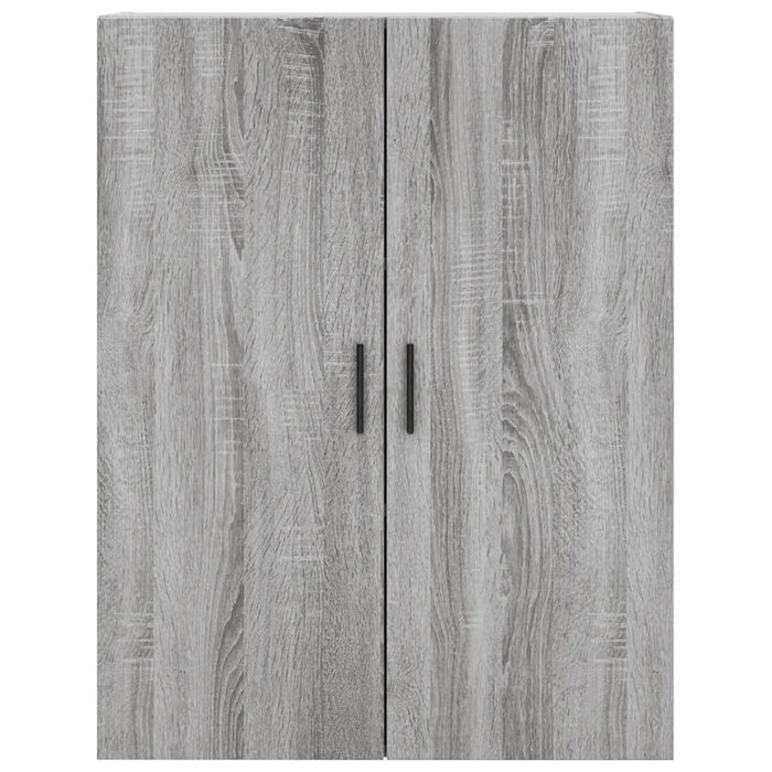 Dulap înalt, gri sonoma, 69,5x34x180 cm, lemn compozit WALTI
