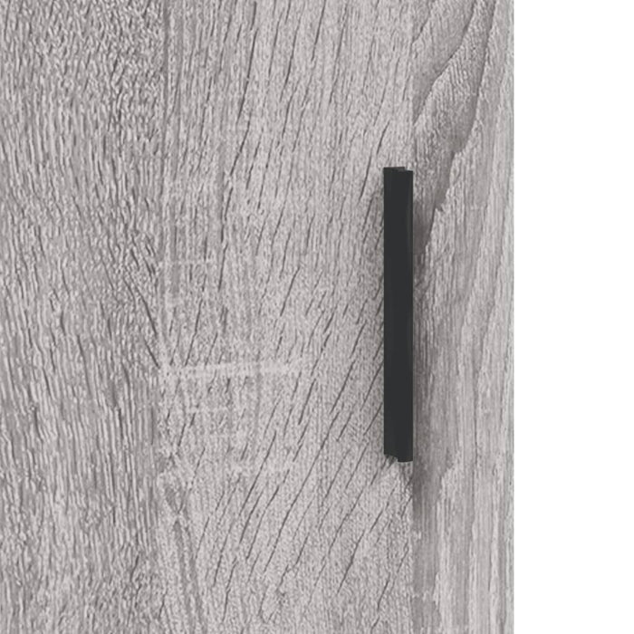 Dulap înalt, gri sonoma, 69,5x34x180 cm, lemn compozit WALTI