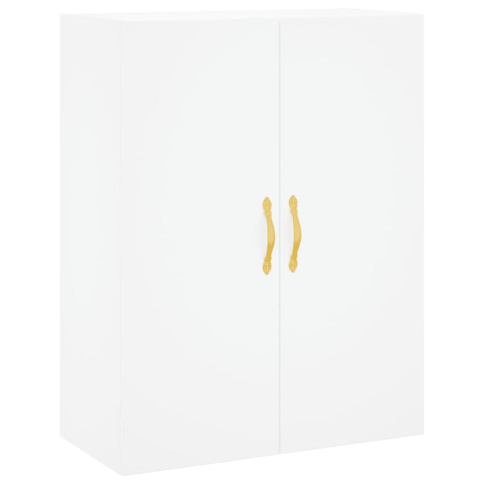 Dulap înalt, alb, 69,5x34x180 cm, lemn compozit WALTI