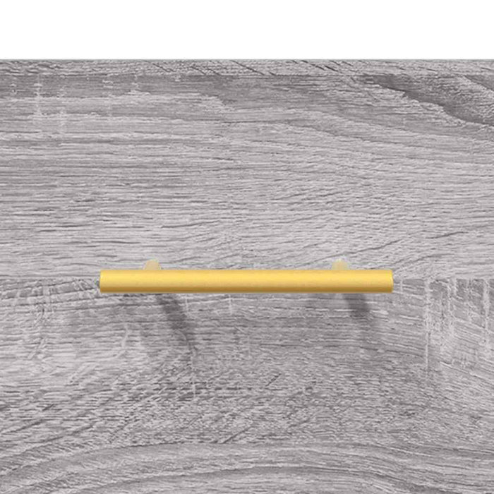 Dulap înalt, gri sonoma, 69,5x34x180 cm, lemn compozit WALTI