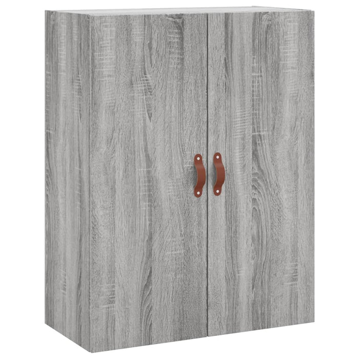 Dulap înalt, gri sonoma, 69,5x34x180 cm, lemn compozit - WALTI WALTI