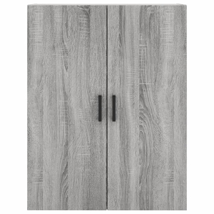 Dulap înalt, gri sonoma, 69,5x34x180 cm, lemn compozit WALTI