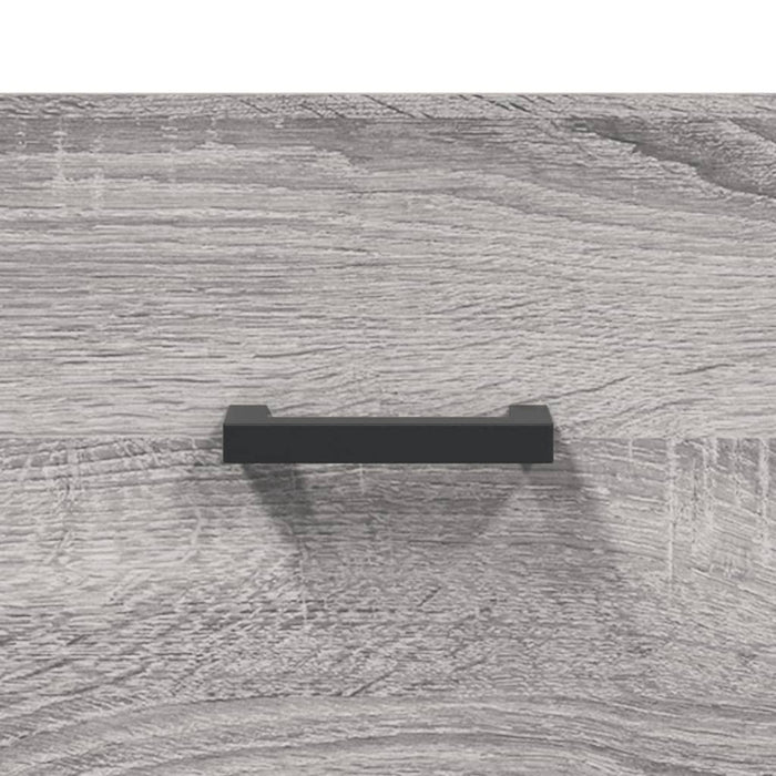 Dulap înalt, gri sonoma, 69,5x34x180 cm, lemn compozit WALTI