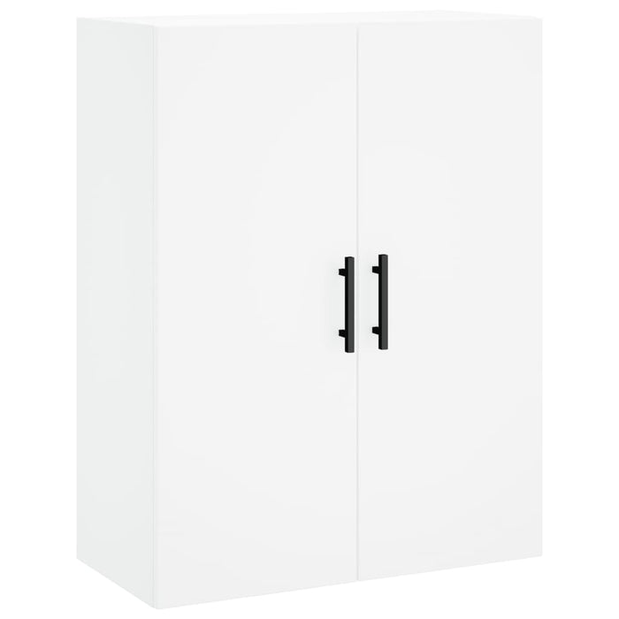 Dulap înalt, alb, 69,5x34x180 cm, lemn compozit WALTI