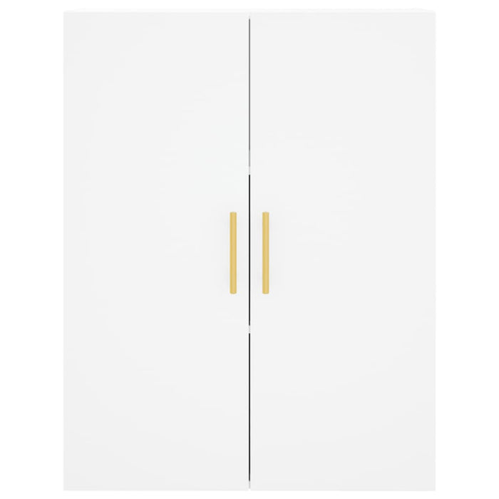 Dulap înalt, alb, 69,5x34x180 cm, lemn compozit WALTI