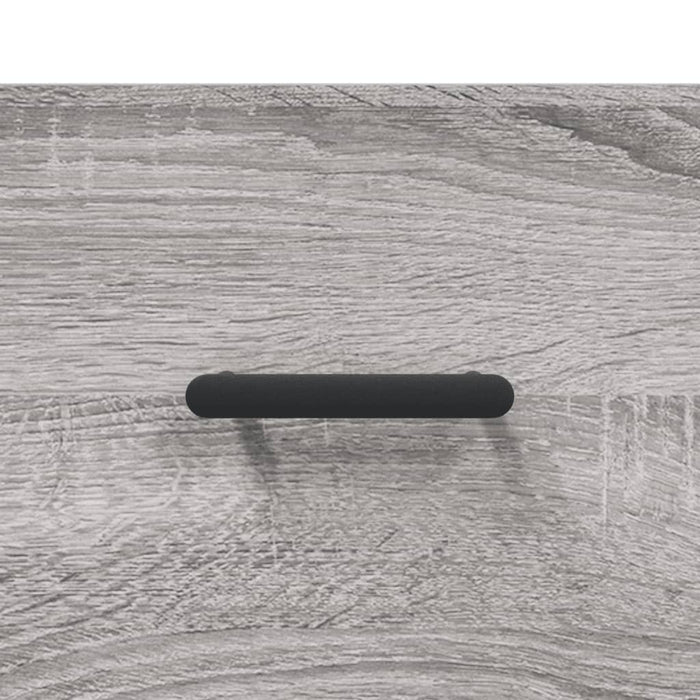 Dulap înalt, gri sonoma, 69,5x34x180 cm, lemn compozit WALTI