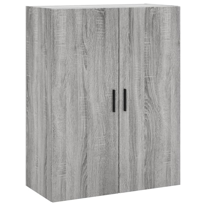 Dulap înalt, gri sonoma, 69,5x34x180 cm, lemn compozit WALTI