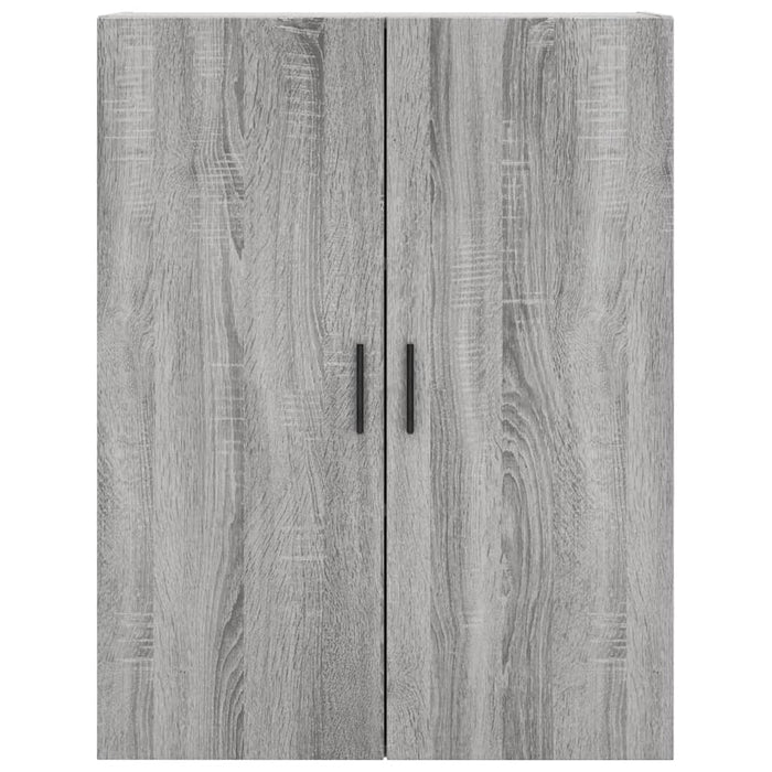Dulap înalt, gri sonoma, 69,5x34x180 cm, lemn compozit WALTI