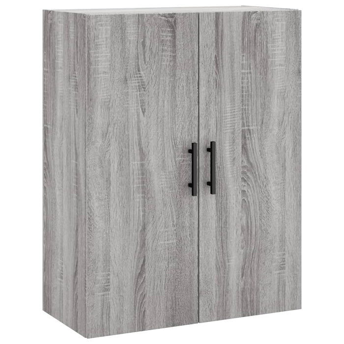 Dulap înalt, gri sonoma, 69,5x34x180 cm, lemn compozit WALTI