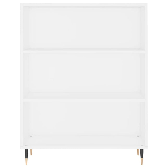 Dulap înalt, alb, 69,5x34x180 cm, lemn compozit WALTI