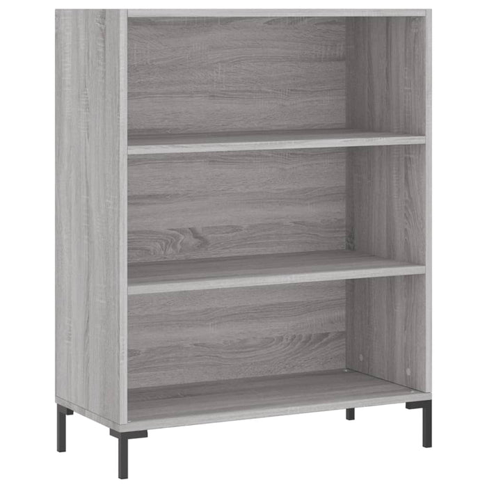 Dulap înalt, gri sonoma, 69,5x34x180 cm, lemn compozit WALTI