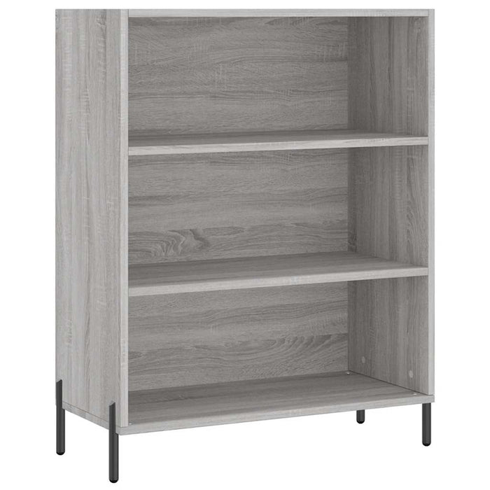 Dulap înalt, gri sonoma, 69,5x34x180 cm, lemn compozit WALTI