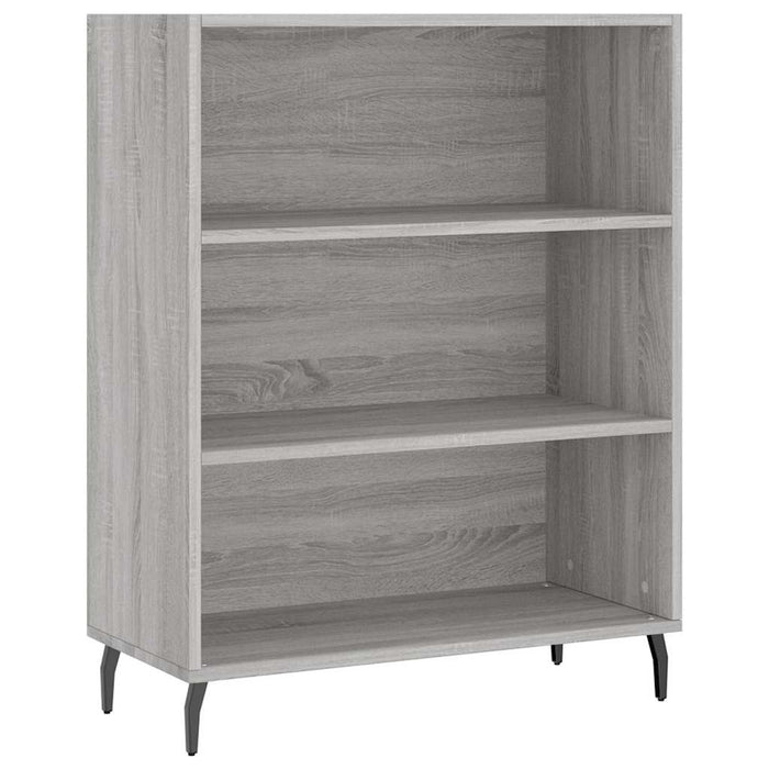 Dulap înalt, gri sonoma, 69,5x34x180 cm, lemn compozit - WALTI WALTI