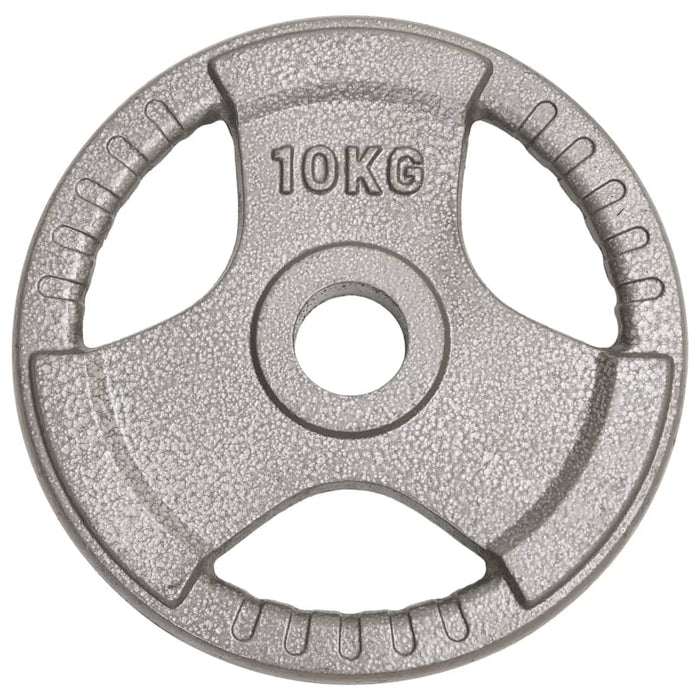 Set halteră cu discuri de greutăți, 70 kg, fontă și oțel cromat WALTI