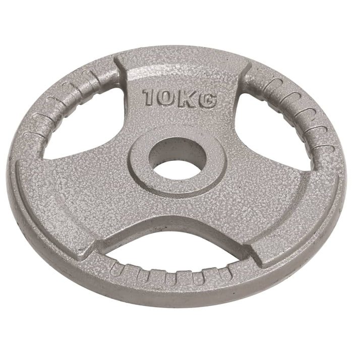 Set halteră cu discuri de greutăți, 70 kg, fontă și oțel cromat WALTI