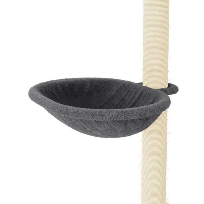 Ansamblu de pisici, stâlpi din funie sisal, gri închis, 95 cm - WALTI WALTI
