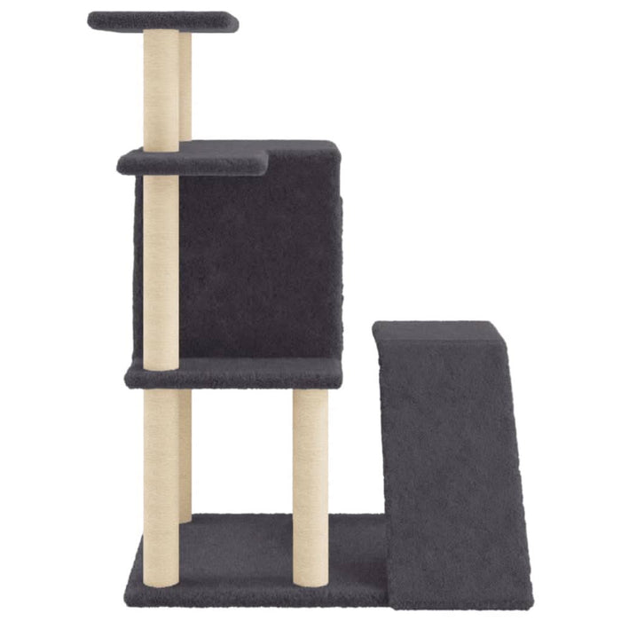 Ansamblu de pisici, stâlpi din funie sisal, gri închis, 97 cm - WALTI WALTI