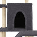 Ansamblu de pisici, stâlpi din funie sisal, gri închis, 97 cm - WALTI WALTI