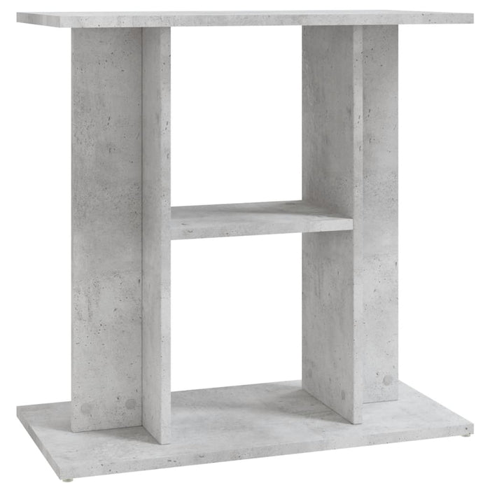 Suport pentru acvariu, gri beton, 60x30x60 cm, lemn stratificat WALTI