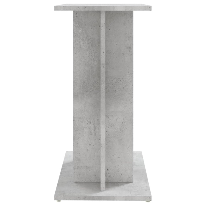 Suport pentru acvariu, gri beton, 60x30x60 cm, lemn stratificat WALTI