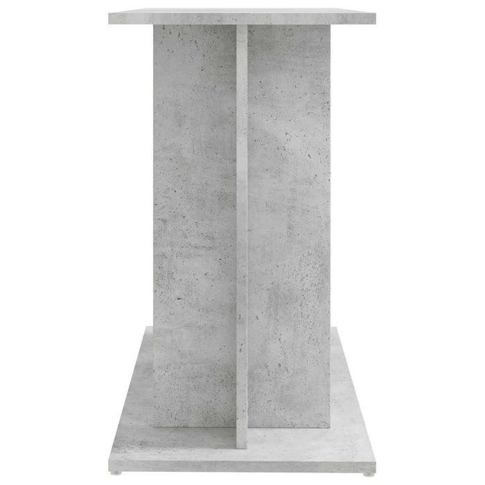 Suport pentru acvariu, gri beton, 80x35x60 cm, lemn stratificat WALTI