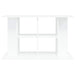 Suport pentru acvariu, alb, 100x40x60 cm, lemn prelucrat - WALTI WALTI